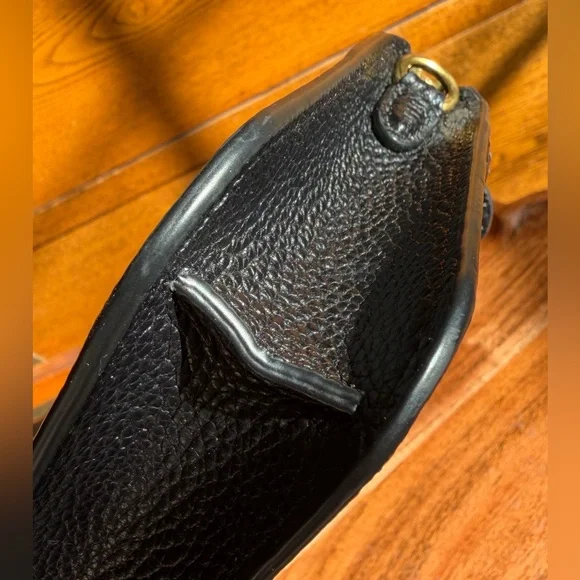 Coach Noa Pop Up Messenger Crossbody Black Leather C4816 - Picture 14 of 17